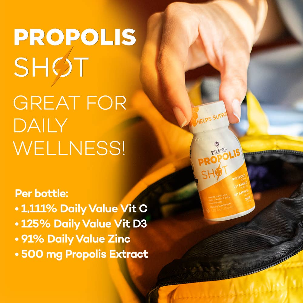 Propolis + Vit D3 + Vit C + Zinc Shot