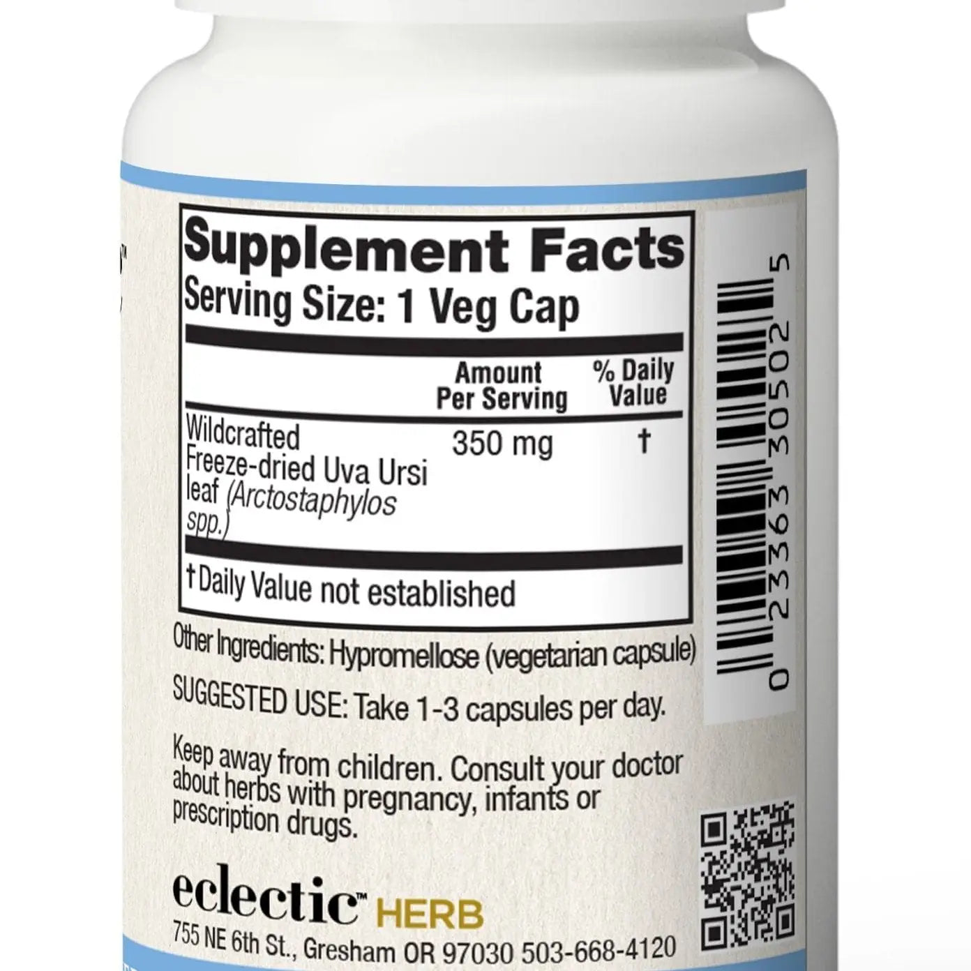 Uva Ursi Capsules - Urinary Tract Health