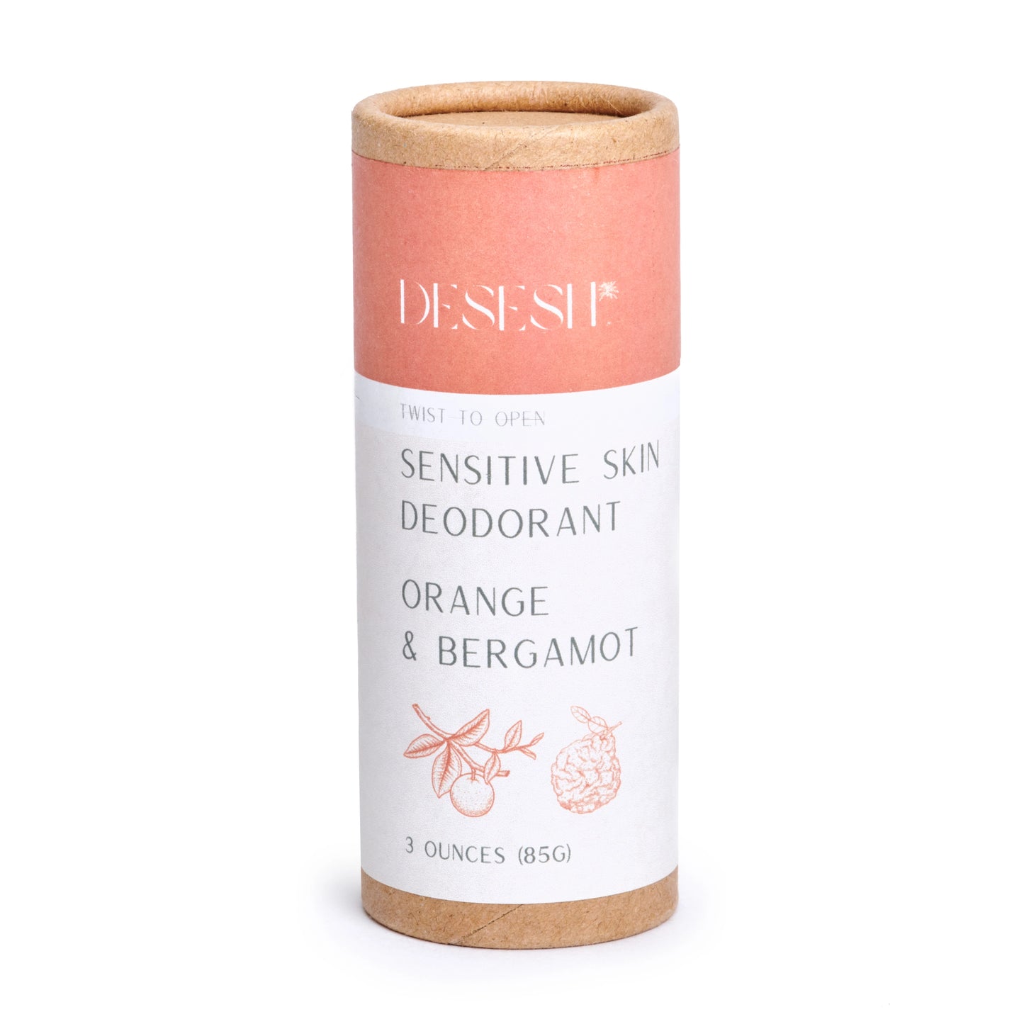 Natural Sensitive Deodorant (Aluminum Free, No Baking Soda)
