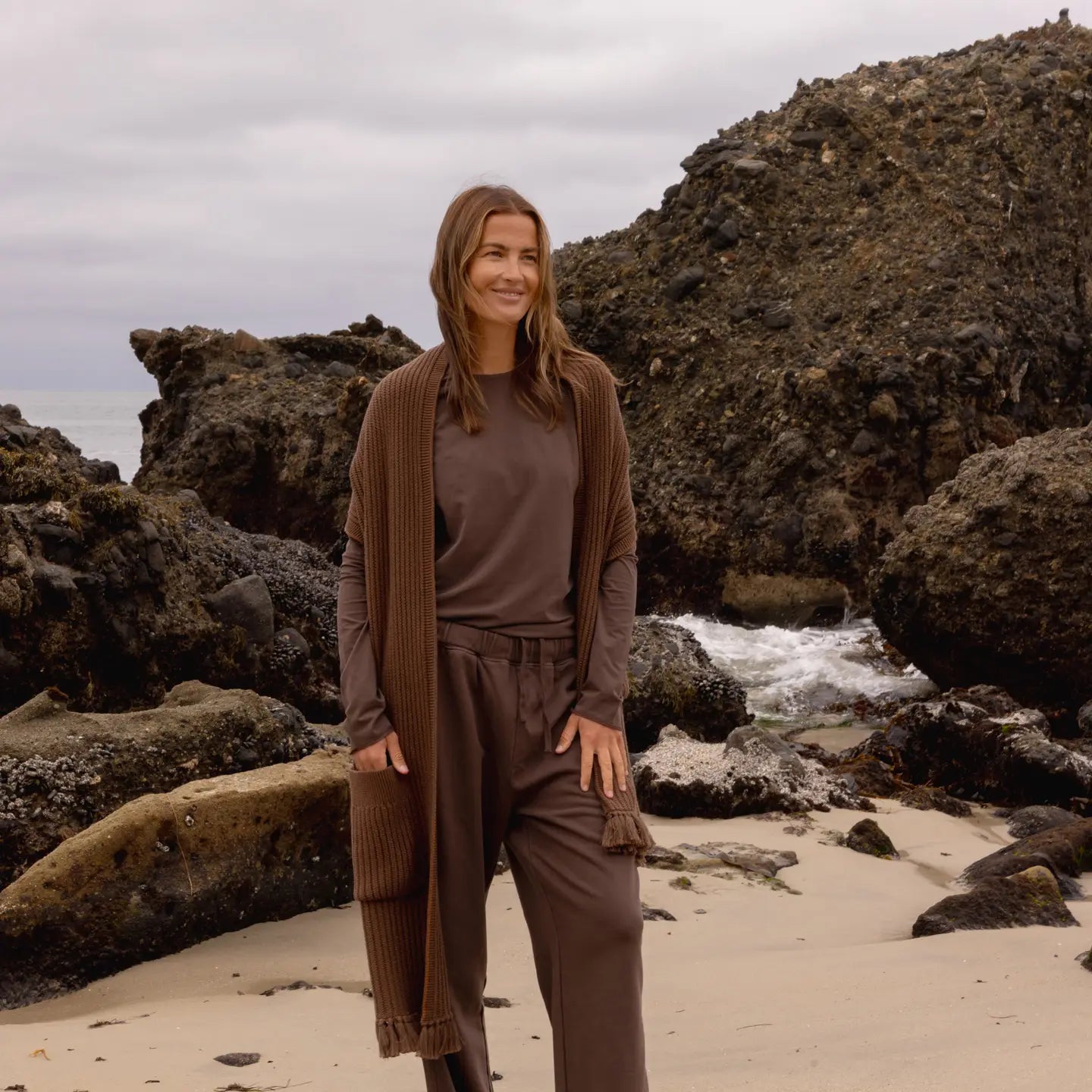 Maggie's Organics Organic Cotton - Oversized Pocket Scarf