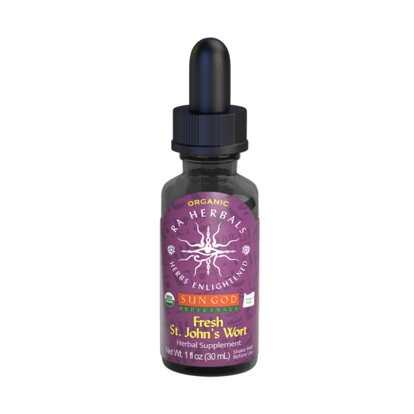 Organiese vars St John's Wort tinktuur 1oz