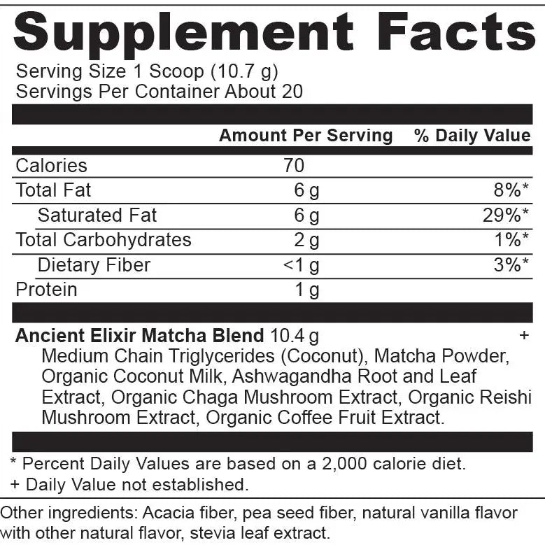Ancient Elixirs Superfood Matcha | Powder (20 Servings)