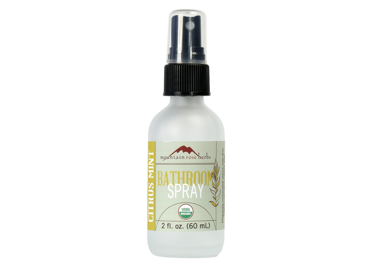 Citrus Mint Bathroom Spray Organic