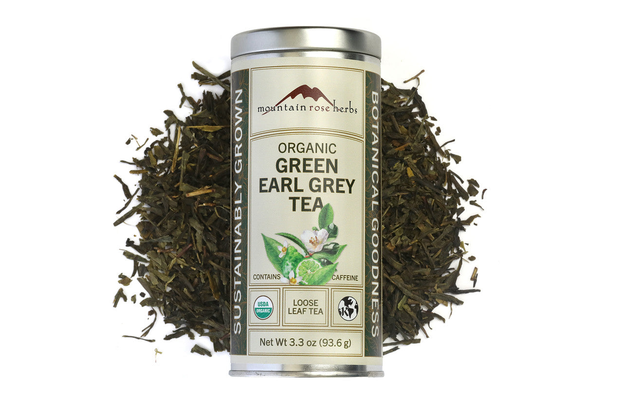 Green Earl Grey Tea Organic