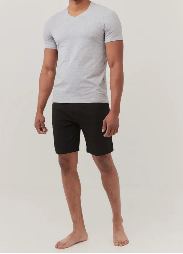 Mans rekbare langbroek