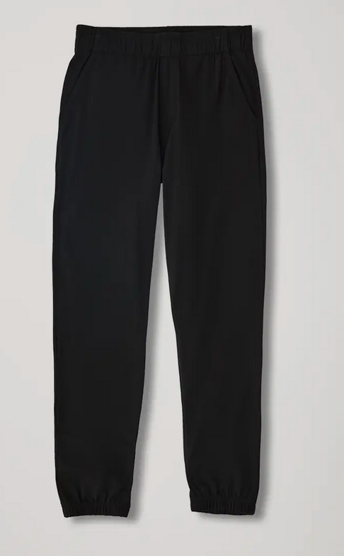Black Mens Stretch Lounge Pant