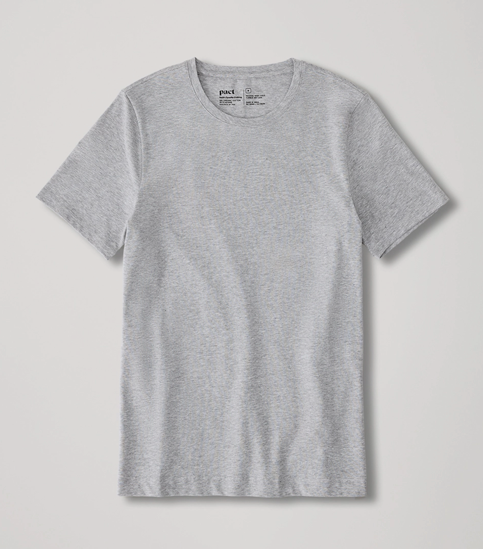 Pack de 4 camisetas de cuello redondo para hombre