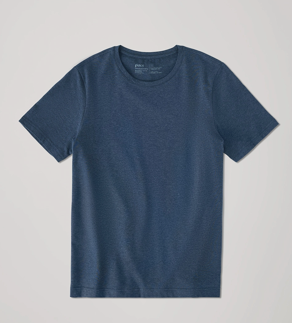 Pack de 4 camisetas de cuello redondo para hombre