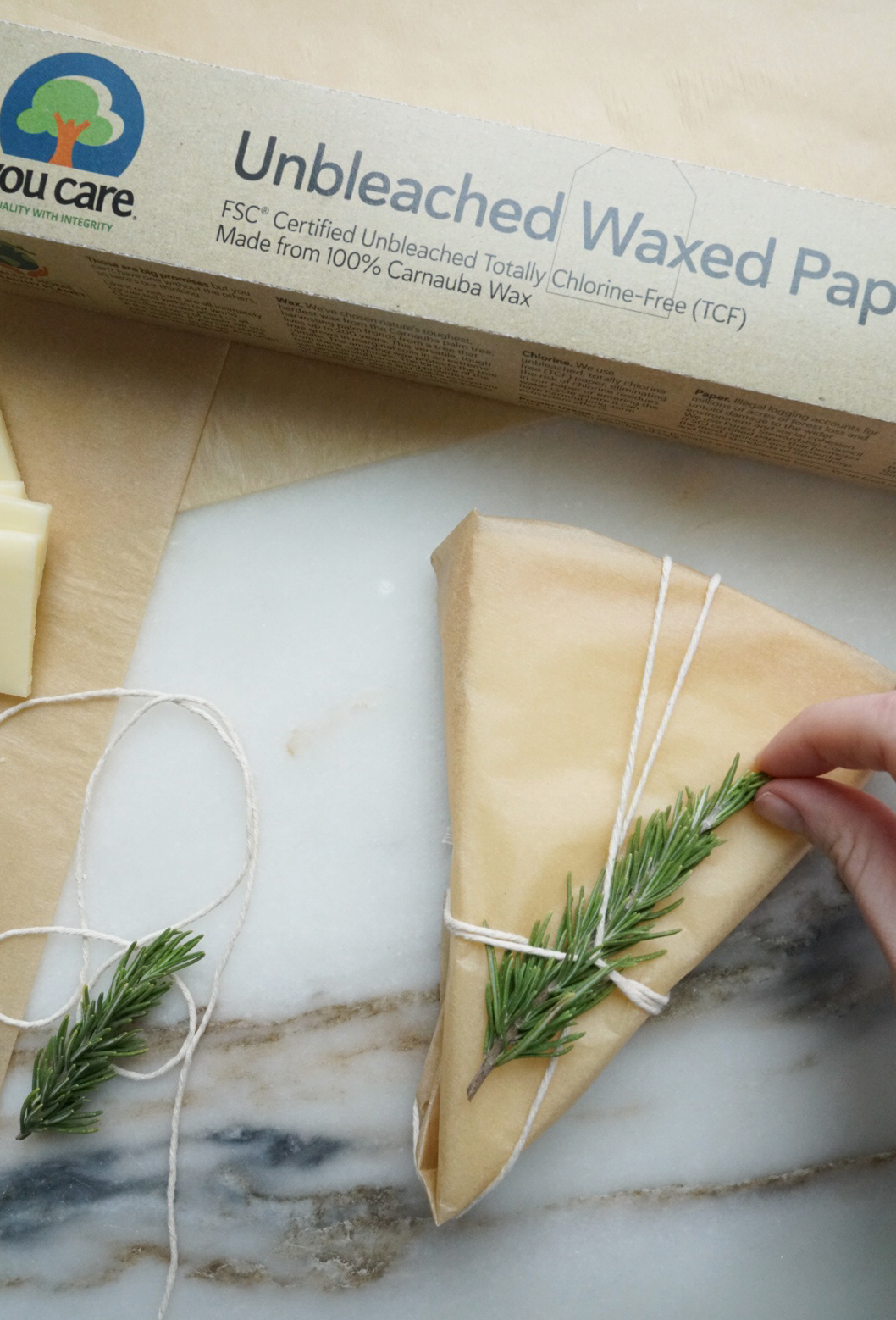 Papel encerado de carnauba sin blanquear con certificación FSC