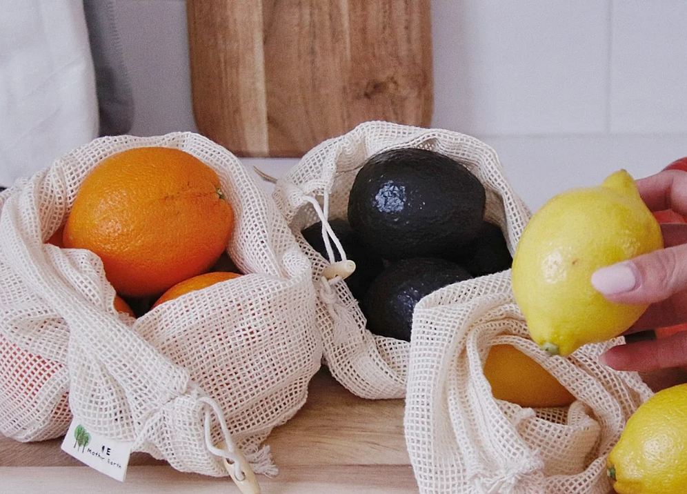 Organiese katoen gaas produksie sakke - 3 pak