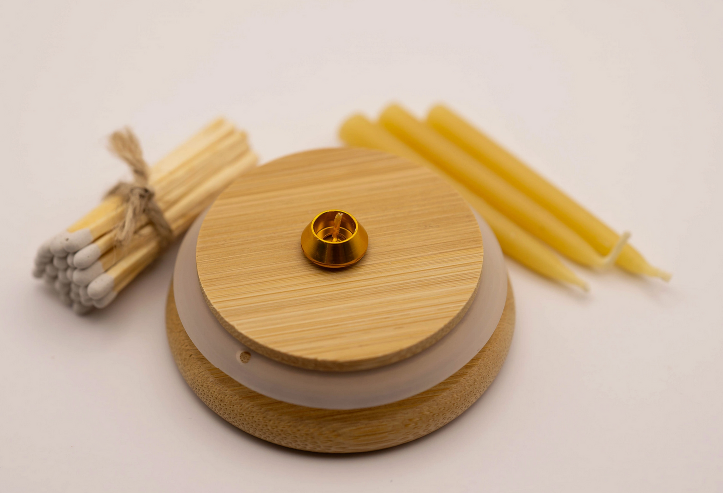 20 Minute Beeswax Candle Set: Mindful (Set of 20)