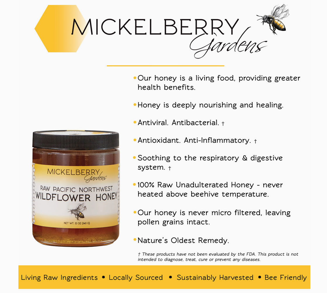 Raw Wildflower Honey