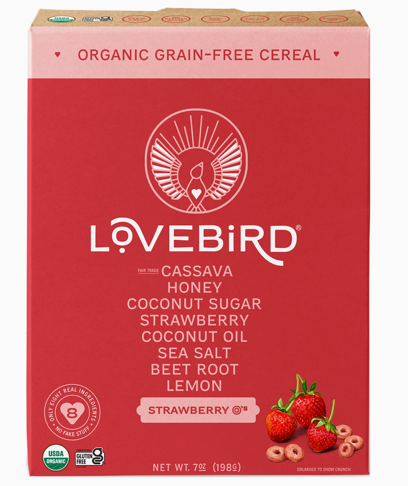 Lovebird Cereal Strawberry
