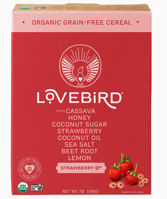Lovebird Cereal Strawberry
