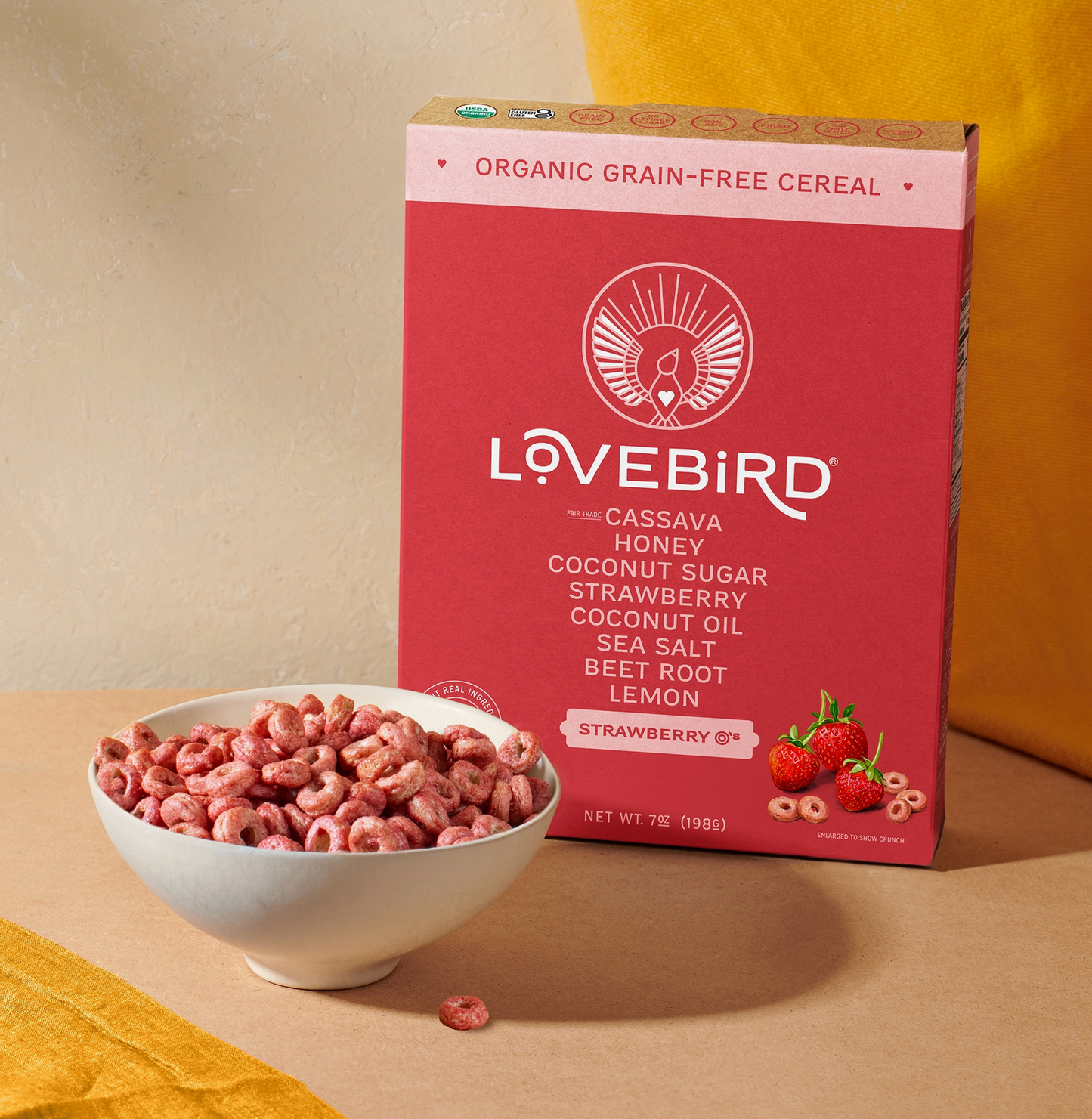 Lovebird Cereal Strawberry