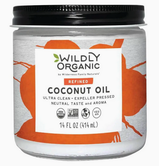 Verfynde Expeller Geperste Organiese Kokosolie 14 oz