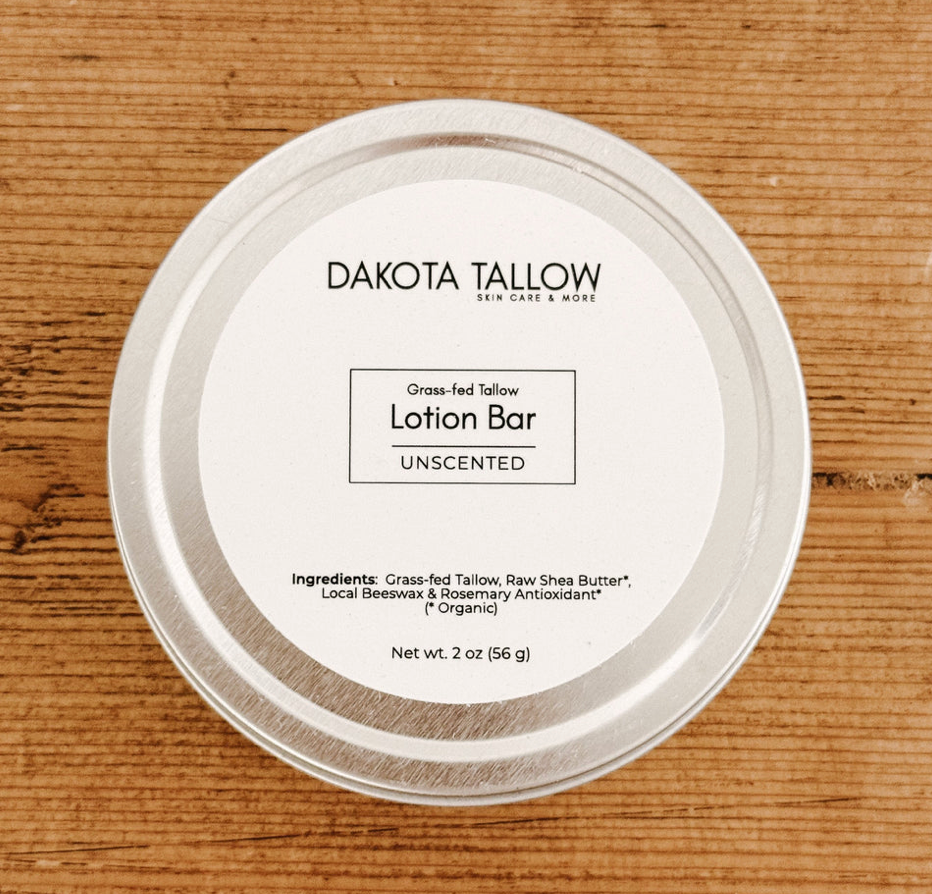 Tallow Hard Lotion
