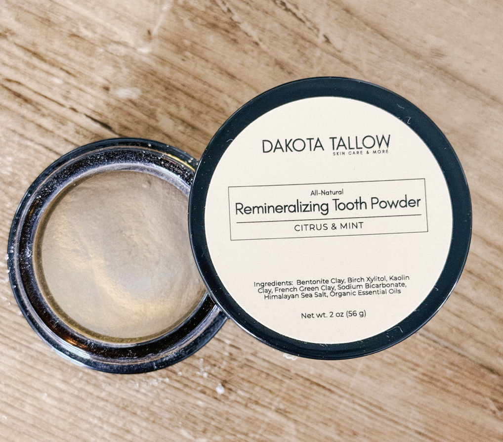 Remineraliserende tandpoeier