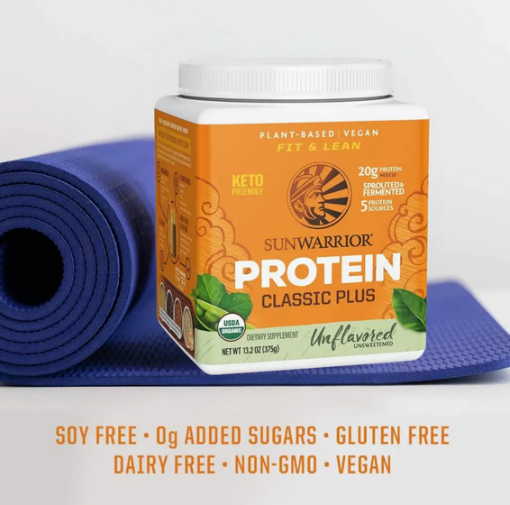 Protein - Classic Plus Unflavored - Pea & Chia Protein Powder