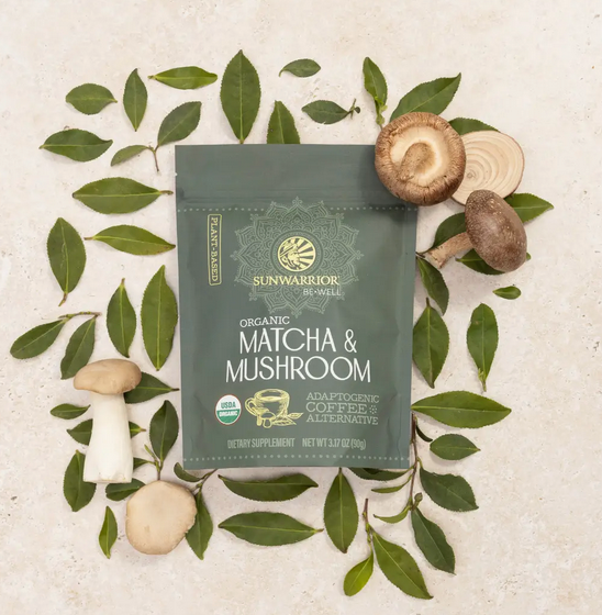 Matcha Mushroom | Be Well Matcha & Mushroom Drink Mix - Adaptogenic Coffee