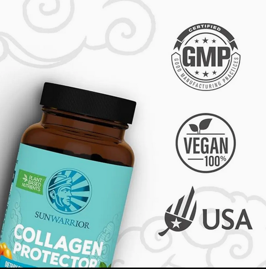 Collagen | Protector Plant-Based Collagen Capsules - Vegan, Soy-Free