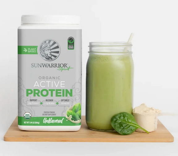 Sunwarrior | 30 g aktiewe proteïen ongegeur - plantgebaseerd, glutenvry