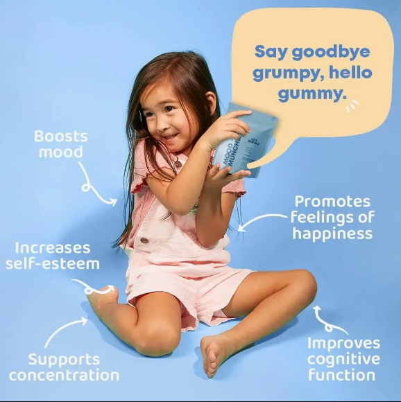 Joyspring Saffraan Gummies Vir Kinders - Bui Aanvulling Vir Kind