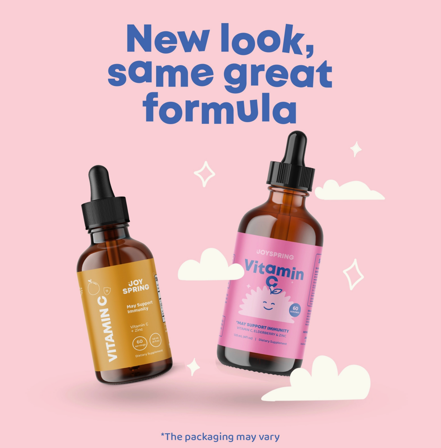 Kids Vitamin C Drops, Organic Liquid Vitamin C, Elderberry