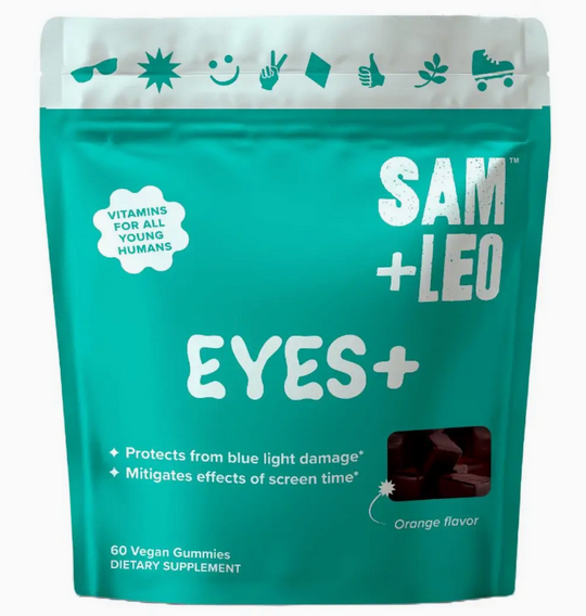 Organic Screen Time Gummy Vitamins For Kids Supplement Eyes+