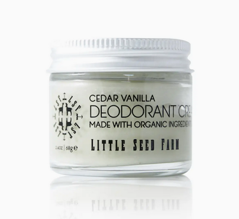 Desodorante en crema de cedro y vainilla