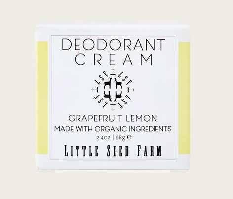Crema desodorante de pomelo y limón