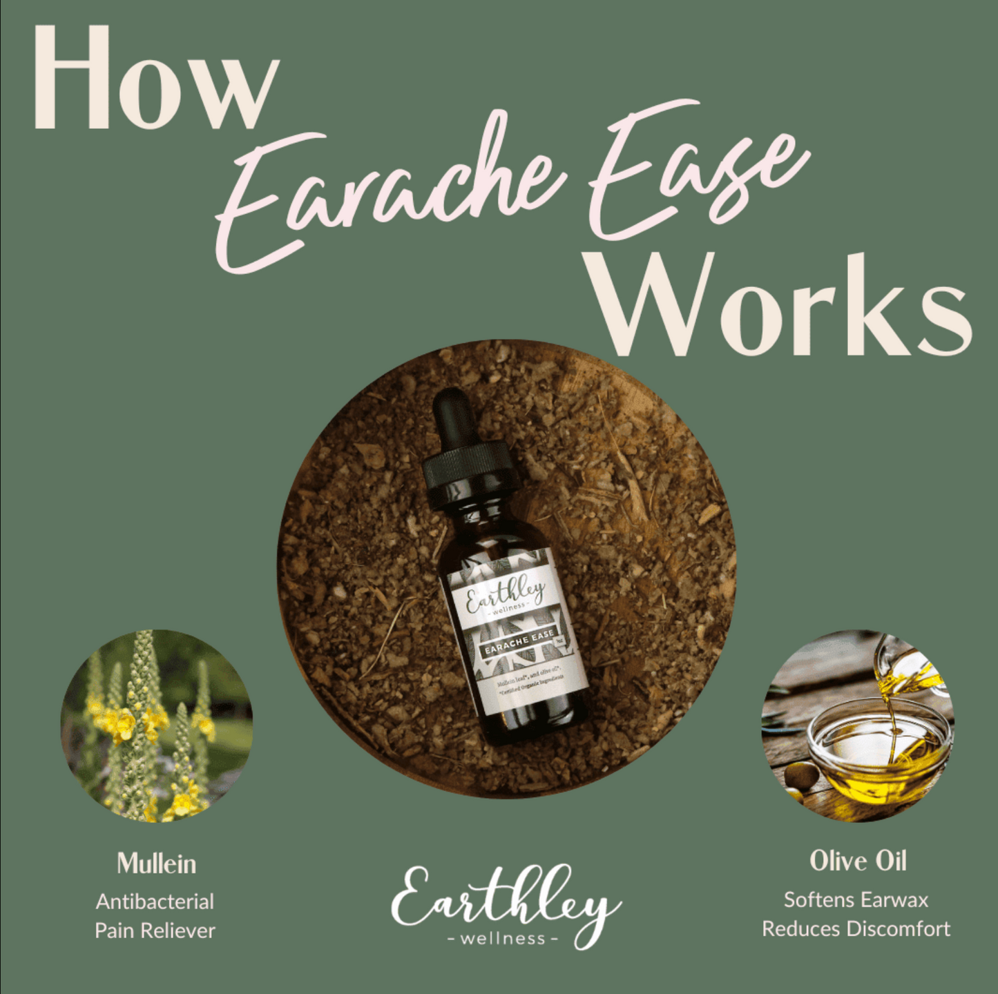 Earache Ease For Ear Discomfort 1oz