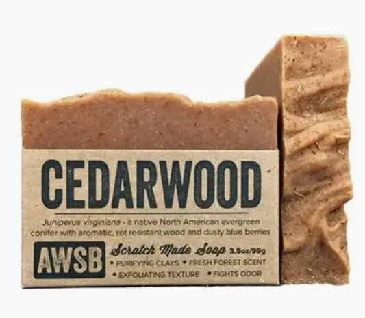 Jabón en barra - Madera de cedro
