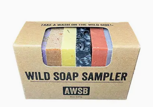 Muestrario de jabón salvaje