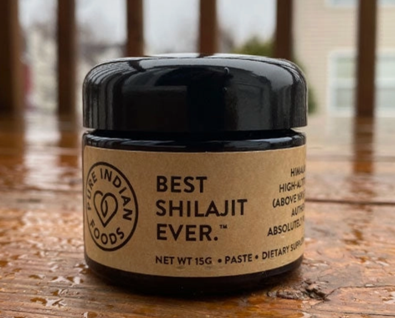 El mejor Shilajit de todos los tiempos: resina de Shilajit del Himalaya 100% pura