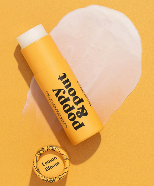 Bálsamo labial, flor de limón