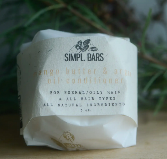 Mango Botter & Argan Oil Conditioner Bar Zero Waste