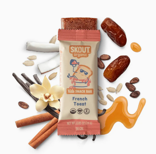 Skout Organic French Toast Kids Snack Bar