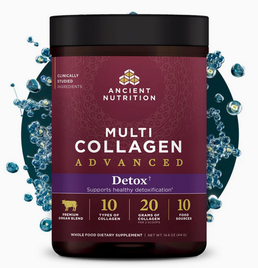 Multi Kollageen Gevorderde Detox | Poeier (36 porsies)