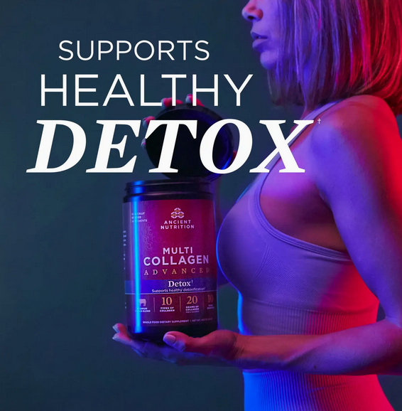 Collagen Advanced Detox | Multi-Collagen Powder (36 Servings)