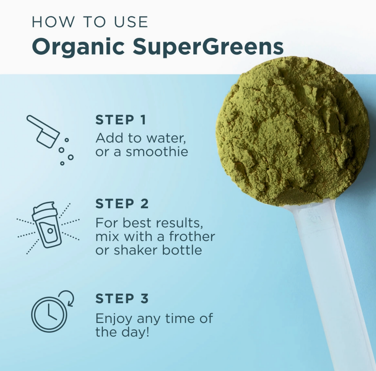 Antieke Voeding | Organiese Supergreens + Multivitamien | Poeiergroen geur (12 porsies)
