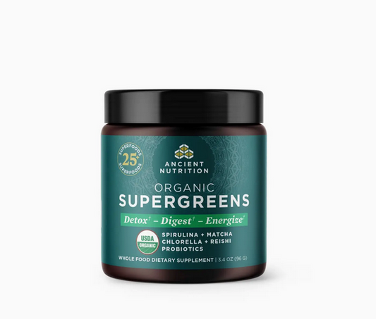 Supervegetales orgánicos | Sabor a verduras en polvo (12 porciones)