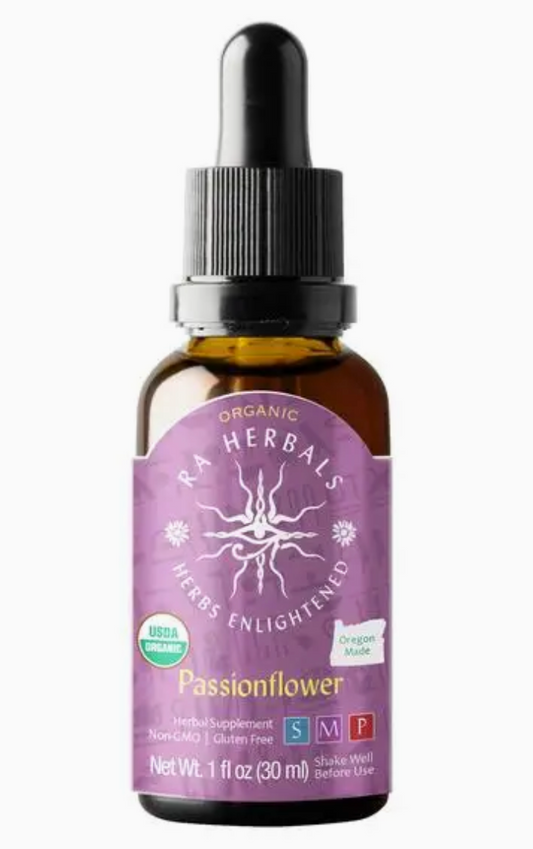 Tintura de pasiflora orgánica 1oz