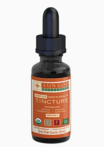 Organiese Virtus Men's Health Tinktuur 1oz