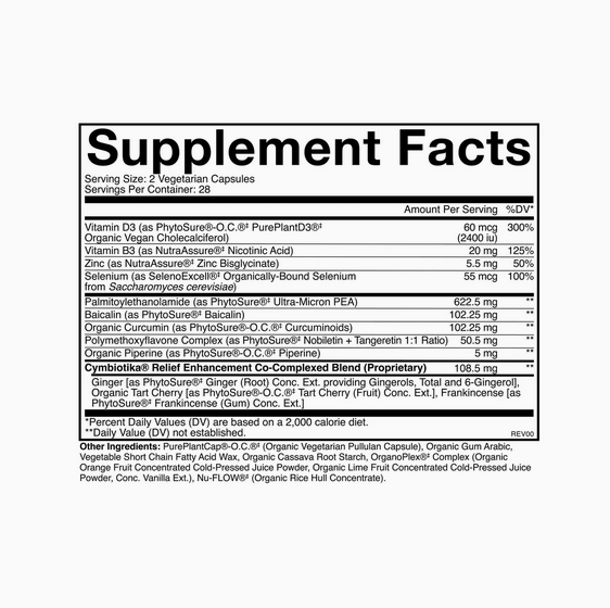 Cymbiotika Inflammatoriese Gesondheid