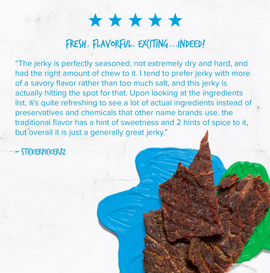 Baja Vida Beef Jerky - 2.5oz Traditional