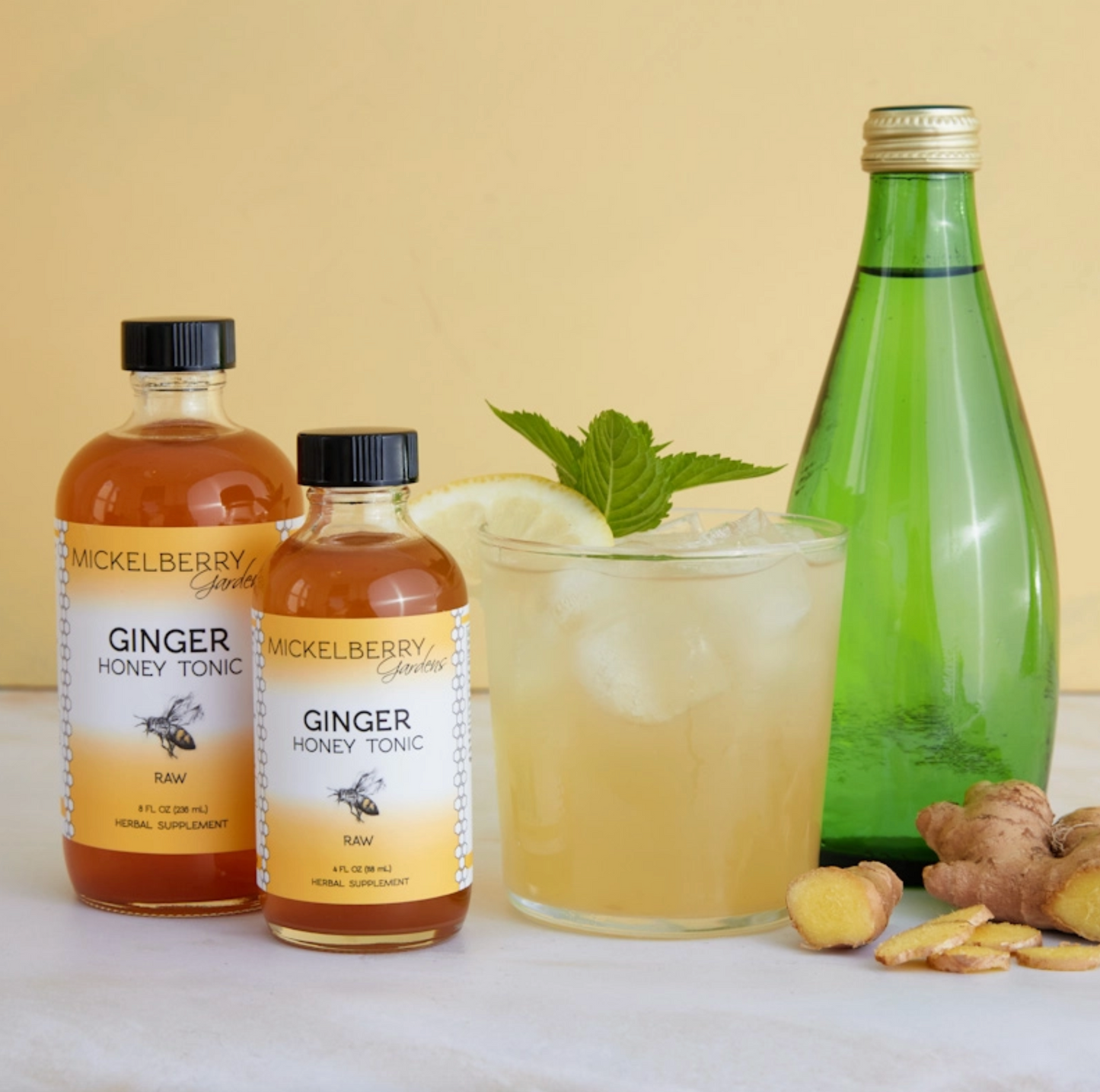 Tónico de jengibre y miel