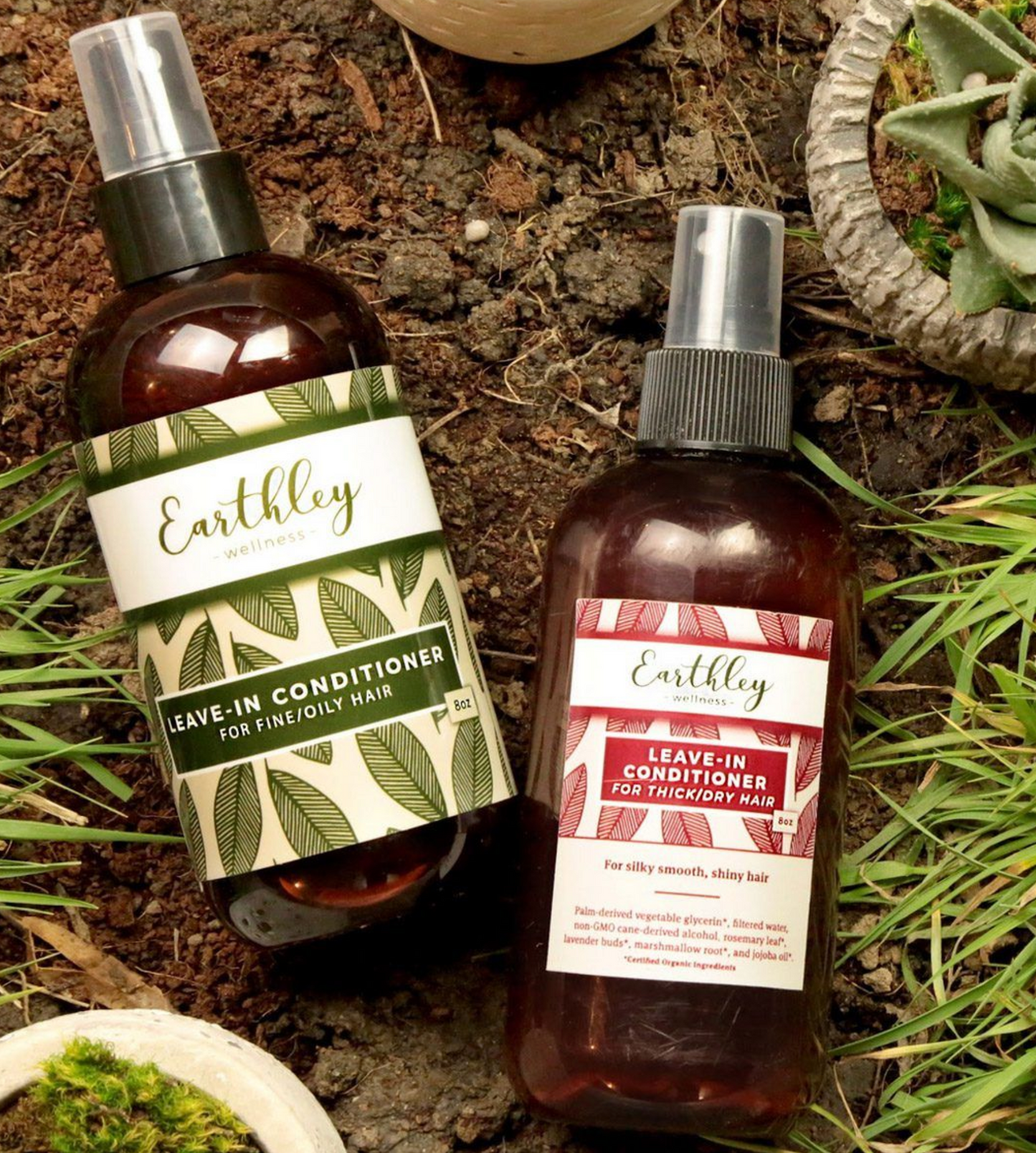 Leave-In Conditioner For Tangles and Fly-Aways