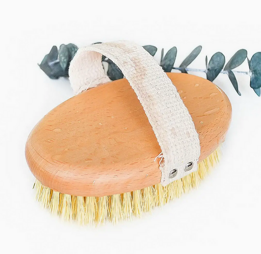 Cepillo para el cuerpo con cerdas de sisal sin plástico