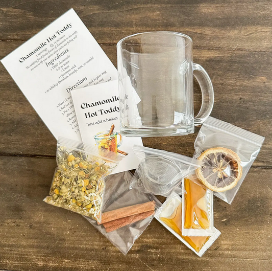 Set de regalo de ponche caliente de manzanilla